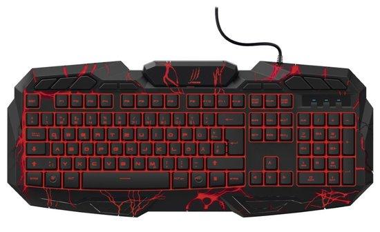 HAMA uRage gamingová klávesnice Illuminated2/ drátová/ podsvícená/ USB/ CZ+SK/ černá - 113784