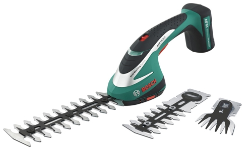 Bosch ASB 10,8 LI Set aku nůžky na trávu a keře 0600856301