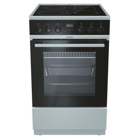 Sporák el. Gorenje EC5355XPA, sklokeramika