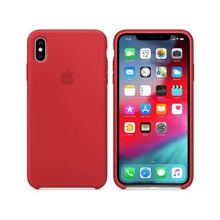 iPhone XS Max Silicone Case - (PRODUCT)RED - MRWH2ZM/A
