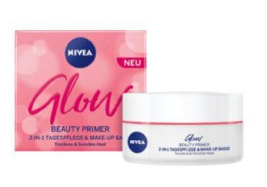 Nivea Podkladová báze pod make-up pro suchou a citlivou pleť Glow (Make-Up Base) 50 ml