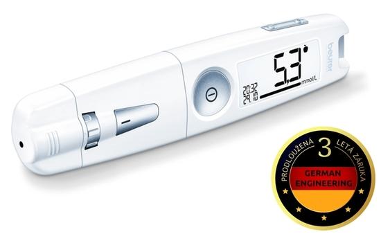 GL 50 BÍLÝ GLUKOMETR BEURER - 41012058