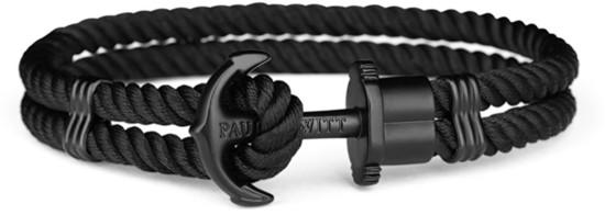 Paul Hewitt Dvojitý náramek s kotvou PH-PH-N-B-B