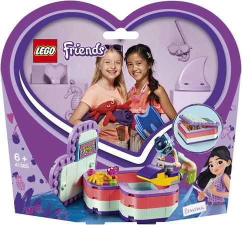 LEGO Friends 41385 Emma a letní krabička ve tvaru srdce - 41385LEG