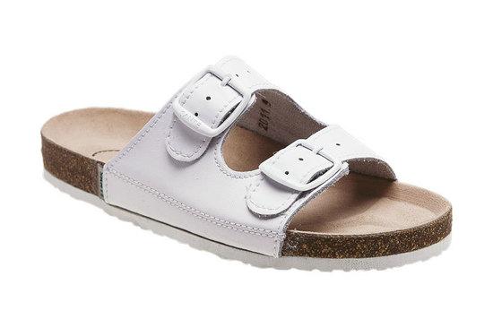 SANTÉ Pánské zdravotní pantofle N/22/10 bílá 45 - z44088-45