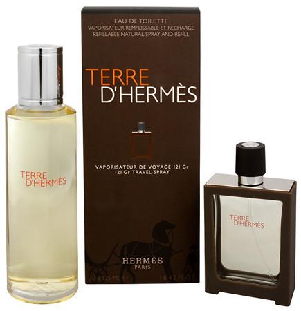 Hermes Terre D´ - EDT 30 ml (plnitelná) + EDT 125 ml (náplň)