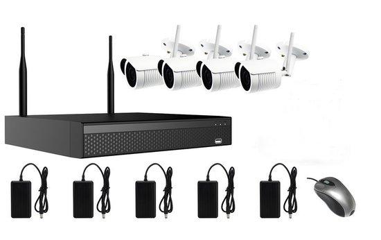 AMIKO WIFI KIT4, kamerový WIFI SET, 4 IP kamery 5MP, NVR 4CH, WIFI-4CAM4CH5MP200