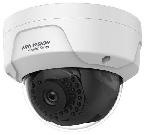 HIKVISION HiWatch IP kamera HWI-D140H/ Dome/ 4Mpix/ objektiv 2,8 mm/ H.265/ krytí IP67+IK10/ IR až 30 m/ kov + plast, 311303370