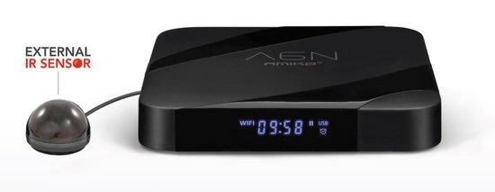 AMIKO A6N OTT, multimediální přehrávač, 4k, LED displej