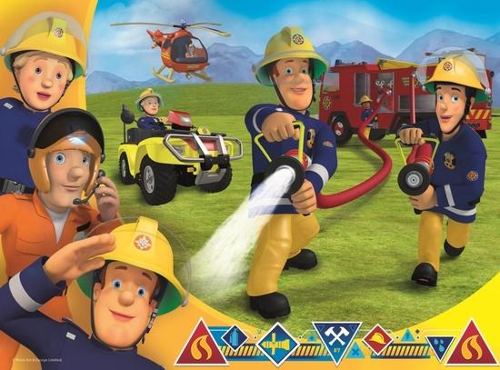 TREFL Puzzle Požárník Sam zasahuje 30 dílků - 18244