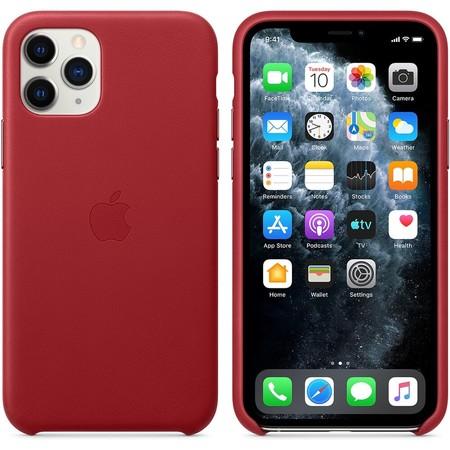Apple iPhone 11 Pro Leather Case (PRODUCT)RED MWYF2ZM/A - MWYF2ZM/A