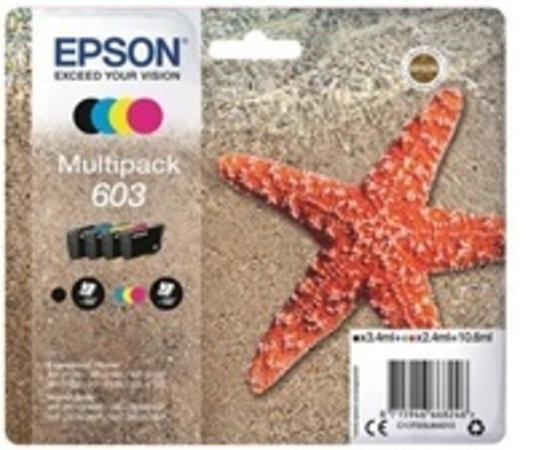 EPSON ink Multipack 4-colours 603 Ink, C13T03U64010