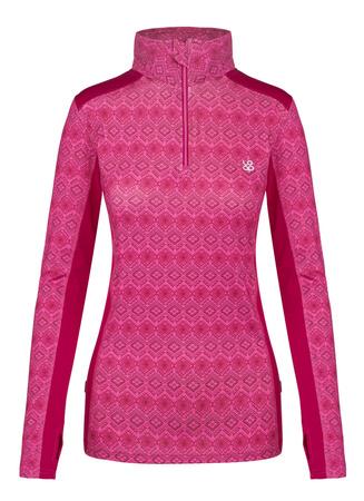 LOAP PATIMA dámské termotriko růžová celopotisk Velikost: XL