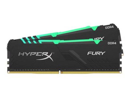 16GB DDR4-3200MHz CL16 HyperX Fury RGB, 2x8GB - HX432C16FB3AK2/16