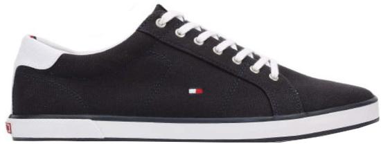 Tommy Hilfiger Pánské tenisky Harlow Black FM0FM00596-403 45