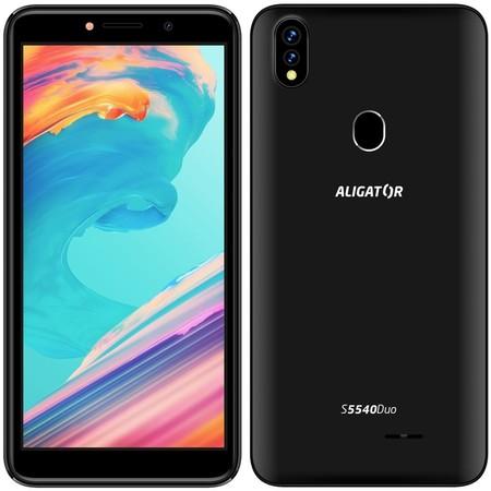 Mobilní telefon Aligator S5540 Duo - černý
