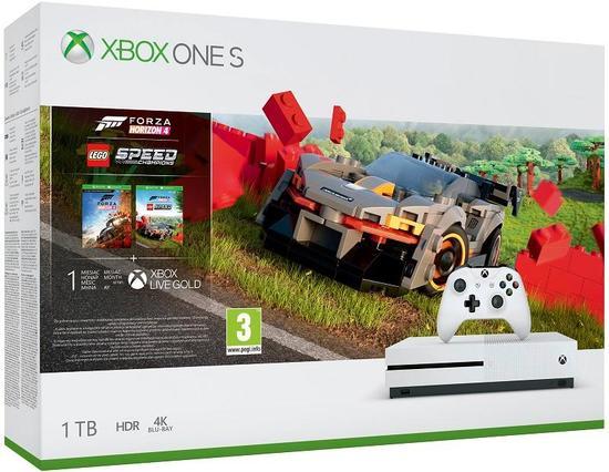 XBOX ONE S 1 TB + Forza Horizon 4 + Lego DLC - 234-01130