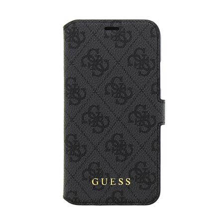 Guess 4G Book GUFLBKPX4GG pouzdro iPhone X/XS šedé - 3700740413685