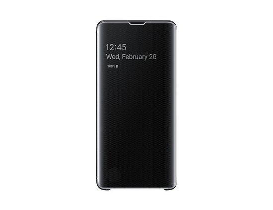 EF-ZG973CBE Samsung Clear View Cover Black pro G973 Galaxy S10 - EF-ZG973CBEGWW