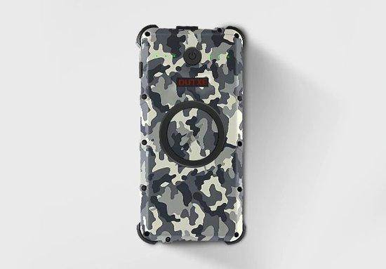 OUTXE Rugged IP67 Voděodolný Solární Wireless PowerBank 20000mAh Camo