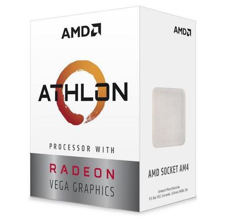 AMD Athlon 3000G (2core,3.5GHz.5MB,socket AM4,35W) Radeon Vega 3 Graphics, Box, YD3000C6FHBOX