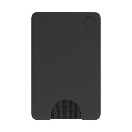 PopSockets PopWallet Black, pouzdro na mobil na karty/vizitky apod.