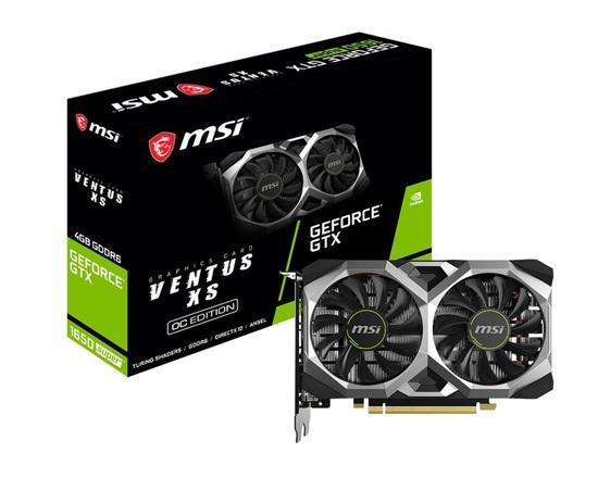 MSI GeForce GTX 1650 SUPER VENTUS XS OC - GTX 1650 SUPER VENTUS XS OC
