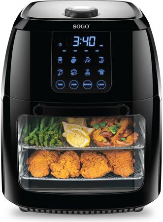 3v1 horkovzdušná trouba, fritéza a sišučka ovoce SOGO SS-10465 - SS-10465