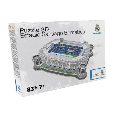 NANOSTAD 3D puzzle fotbalový stadion Santiago Bernabéu - FC Real Madrid 83 ks