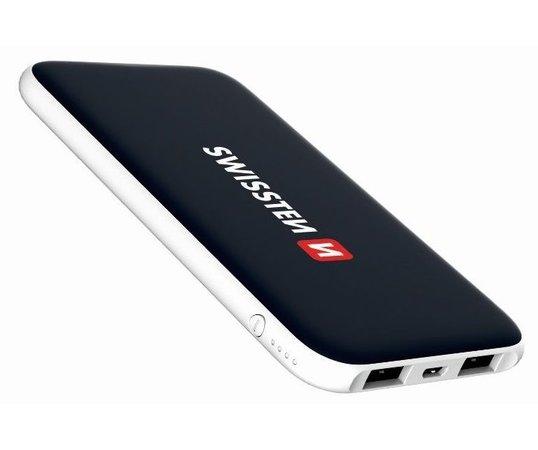 SWISSTEN Black Core Slim powerbanka 5000 mAh