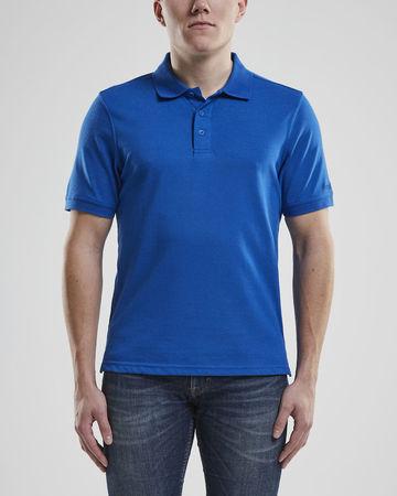 Triko CRAFT Casual Polo Pique M modrá
