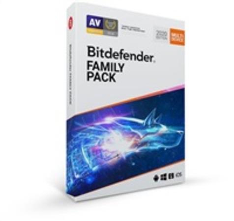 Bitdefender Family pack 2020 - 15 zařízení na 1 rok- BOX, FP01ZZCSN1215LEN_BOX