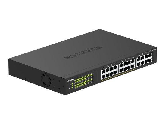 24-Port Gigabit Ethern Unmngd PoE+Swtch, 24 portový Gigabit switch, PoE+, GS324P-100EUS
