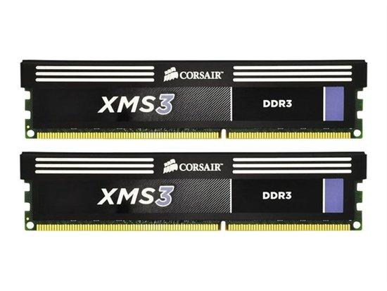 Corsair XMS3 DDR3 8GB 1600MHz CL9 (2x4GB) CMX8GX3M2A1600C9 - CMX8GX3M2A1600C9