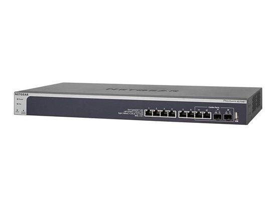Netgear 8PT 10G SMART MANAGED SWITCH, XS708T-100NES