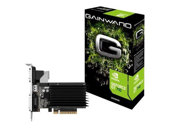 Gainward GeForce GT 710, 2GB DDR3 (Bit), HDMI, DVI, HEAT SINK, 426018336-3576