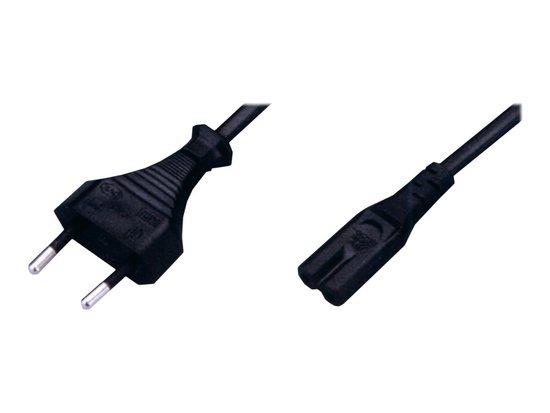 Gembird C7 kabel síťový napájecí 2pin Schuko, 1.8m - PC-184/2