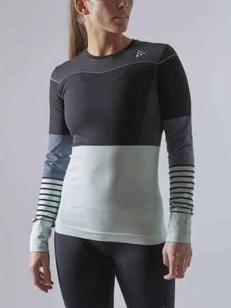 Craft W Triko  Fuseknit Comfort Blocked LS S černá - 19538