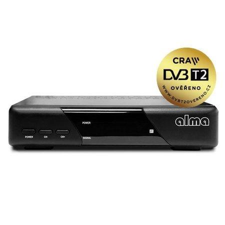 ALMA DVB-T2 HD 2820 přijímač s HEVC DVB-T2 ověřeno - DBTALH1136