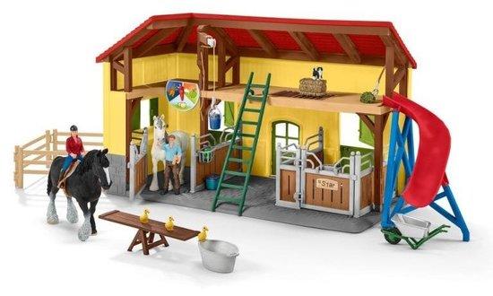 Schleich 42485 Stáj pro koně s příslušenstvím