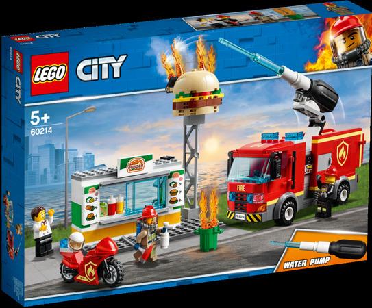 LEGO City 60214 Záchrana burgrárny
