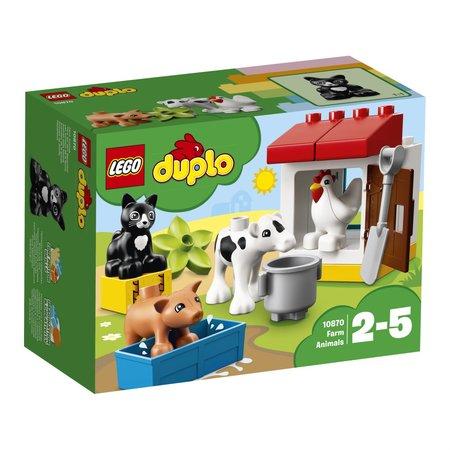 Lego Duplo 10870 Zvířátka z farmy - 10870LEG