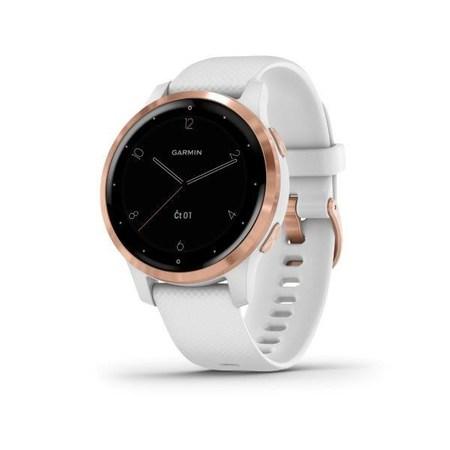 Garmin vívoActive4S růžové zlato/bílý řemínek