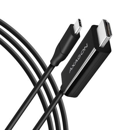 AXAGON RVC-HI2C, USB-C -> HDMI 2.0 redukce / kabel 1.8m, 4K/60Hz - RVC-HI2C