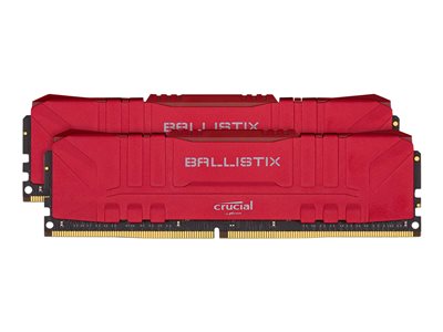 Crucial DDR4 32GB (2x16GB) Ballistix DIMM 3600MHz CL16 červená - BL2K16G36C16U4R