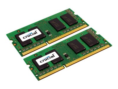 Crucial SODIMM DDR3 8GB KIT 1600MHz CL11 CT2KIT51264BF160B - CT2KIT51264BF160B
