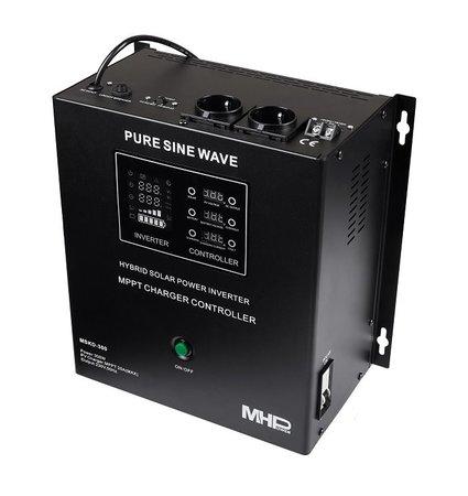 Záložní zdroj MHPower MSKD-300, UPS, 300W, čistý sinus, 12V, solární regulátor MPPT, MSKD-300
