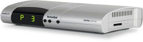 Technisat DIGIPAL ISIO HD, DVB-T2 přijímač, H.265 (HEVC), HbbTV střííbrný
