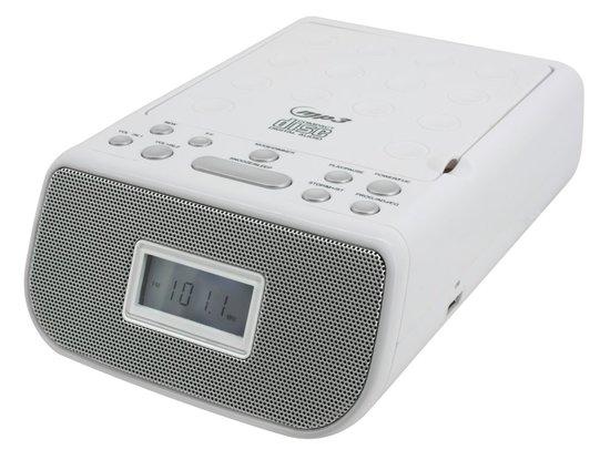 Soundmaster URD860SI/ CD/ MP3/ FM/ Budík/ USB/ Bílý - URD860WE