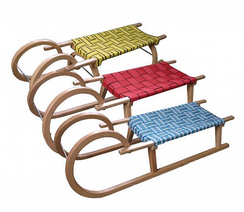 Sáně dřevěné Rohačky 110cm - A2031CE